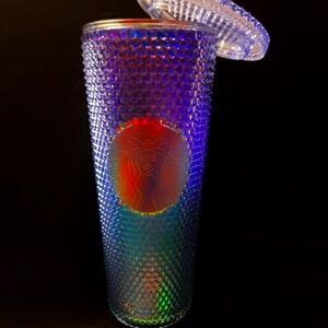 Starbucks Iridescent Tumbler. Blue, Green & Purple